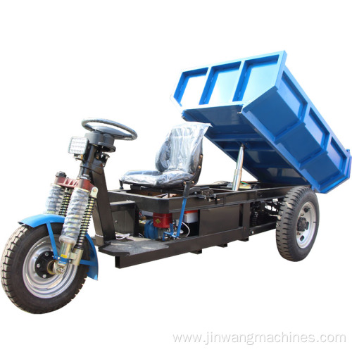 Truck Electric Cargo Dumper Tricycle Tipper Cargo with 2 ton Loading Capacity